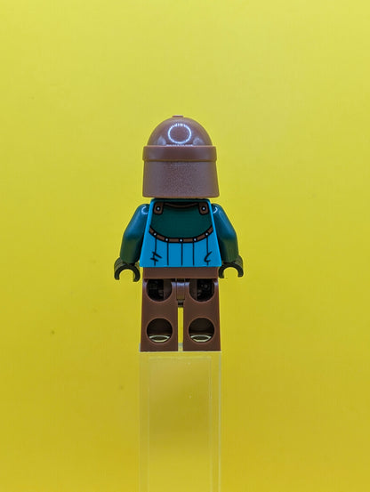 Kraken Warrior idea234 Female, Reddish Brown Helmet Ideas Lego Minifigure