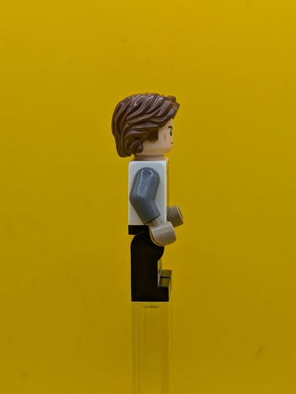 Han Solo sw0915 White Jacket, Black Legs with Dirt Stains Star Wars Lego Minifigure