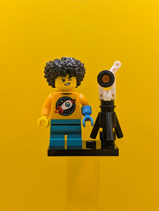 Astronomer Kid col27-4 Series 27 (complete Set with Stand and Accessories) CMF Minifigure Lego