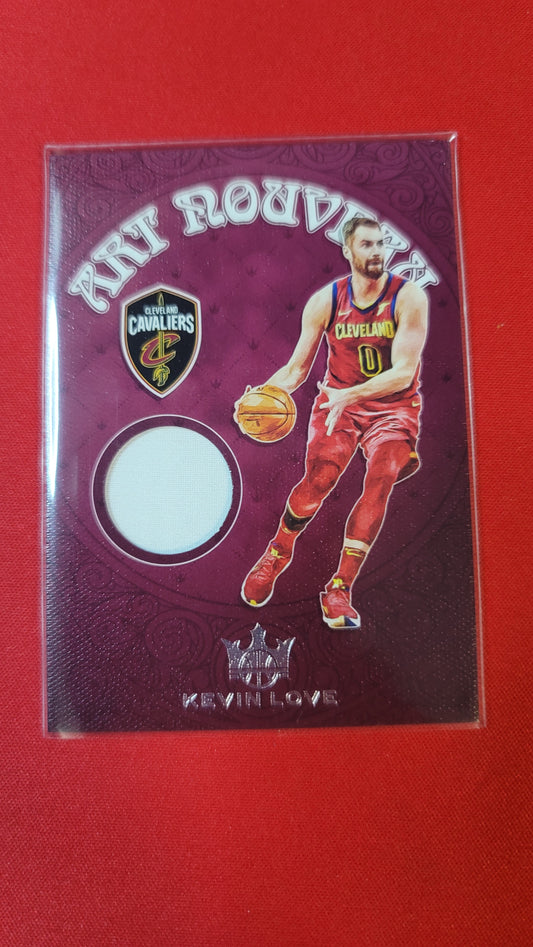 Kevin Love AN-LOV Cleveland Cavaliers Patch 2021 Panini Court Kings Basket Ball