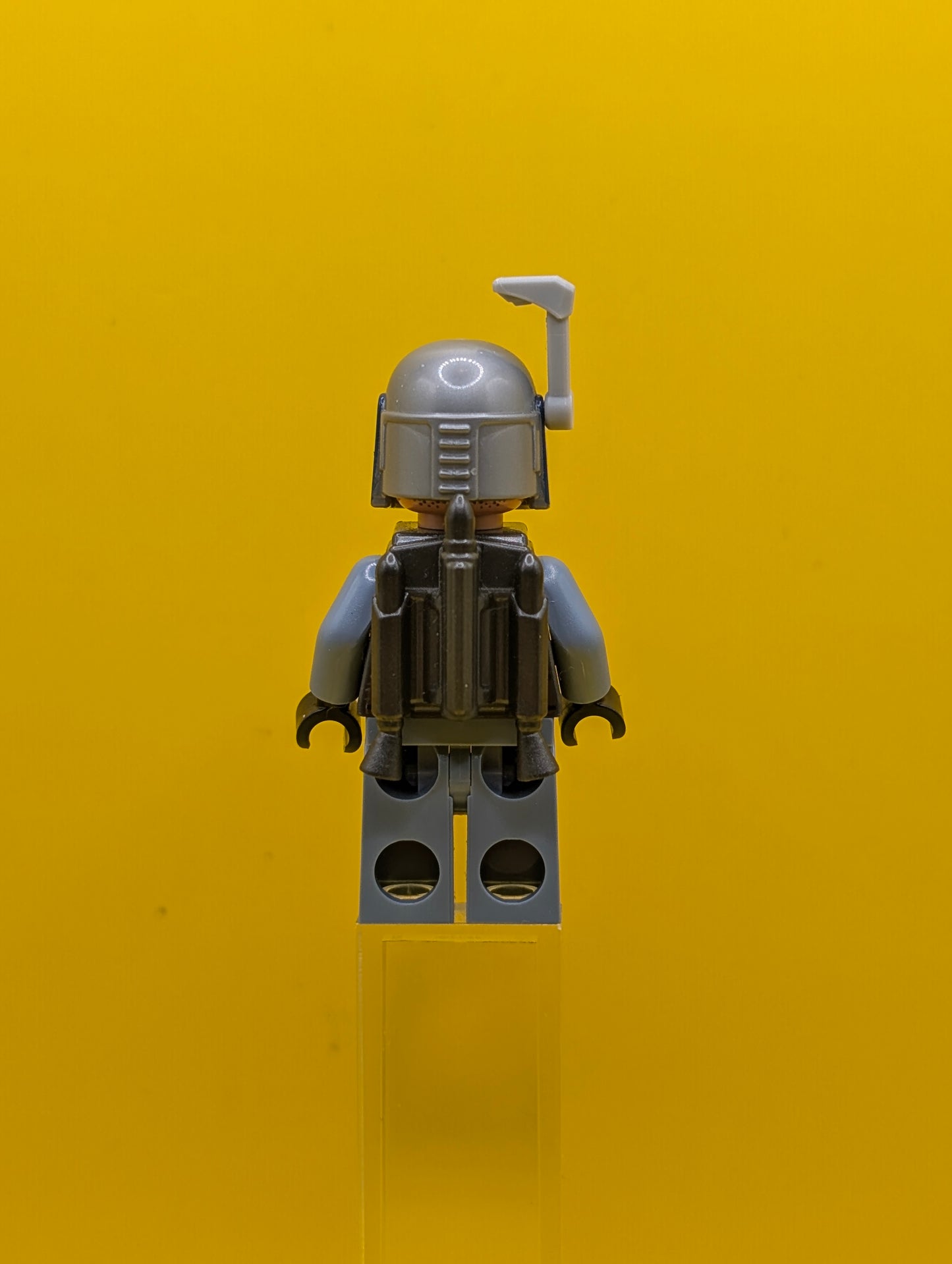 Jango Fett and sw1433Nougat Head, Plain Arms Star Wars Lego Minifigure