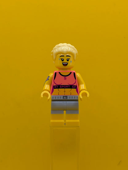 Fitness Instructor col430 Series 25 (Minifigure Only without Stand and Accessories) Collectable Minifigure Series Lego Minifigure