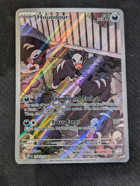 204/197* Houndour (Obsidian Flames)