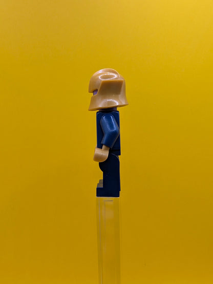 Thanos sh0613 Dark Blue Legs Printed Dark Blue Arms Pearl Gold Helmet Minifigure Lego