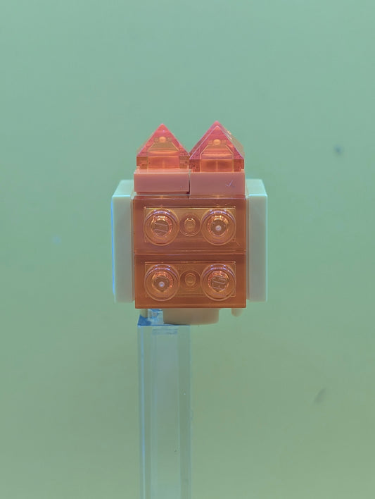 Lava Bubble mar0038 Scanner Code with Blue Lines Super Mario Lego Minifigure