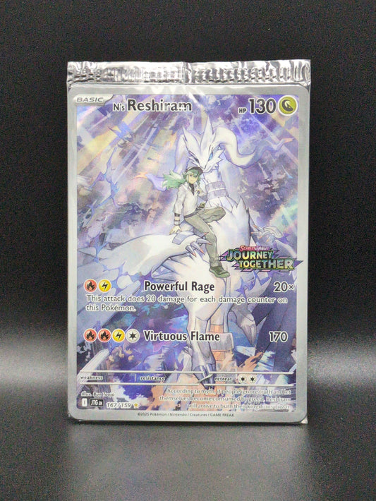 N's Reshiram (Journey Together Stamped) #167/159 Illustration Rare