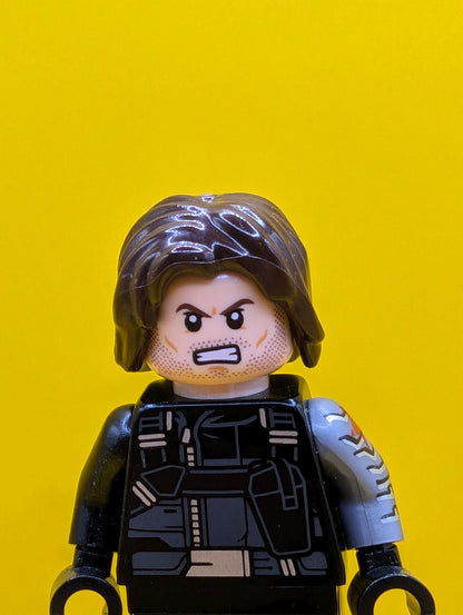 Winter Soldier sh0257 Black Hands and Holster Super Heroes Minifigure Lego