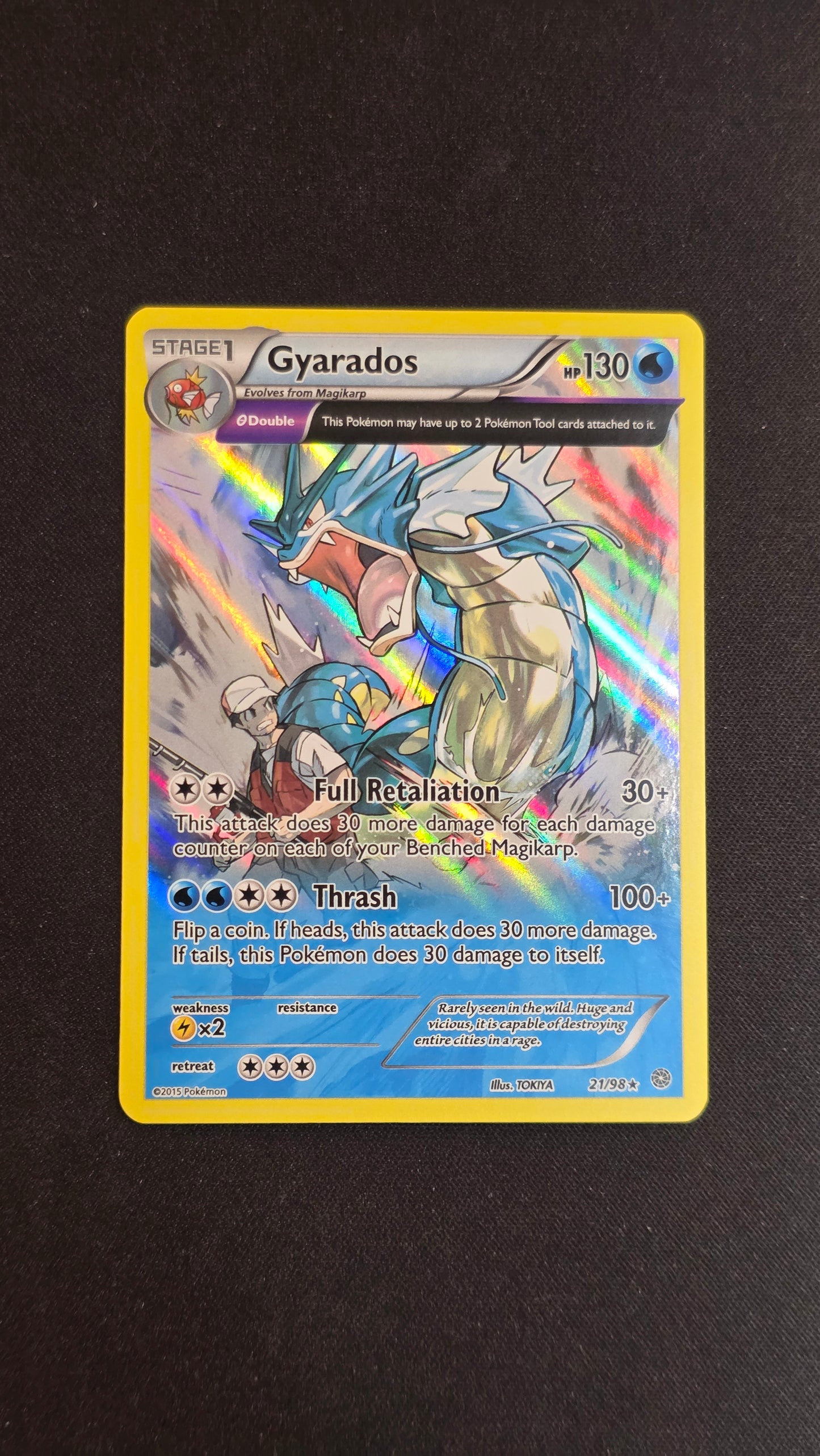 Gyarados (Holo) #21/98 -Ancient Origins