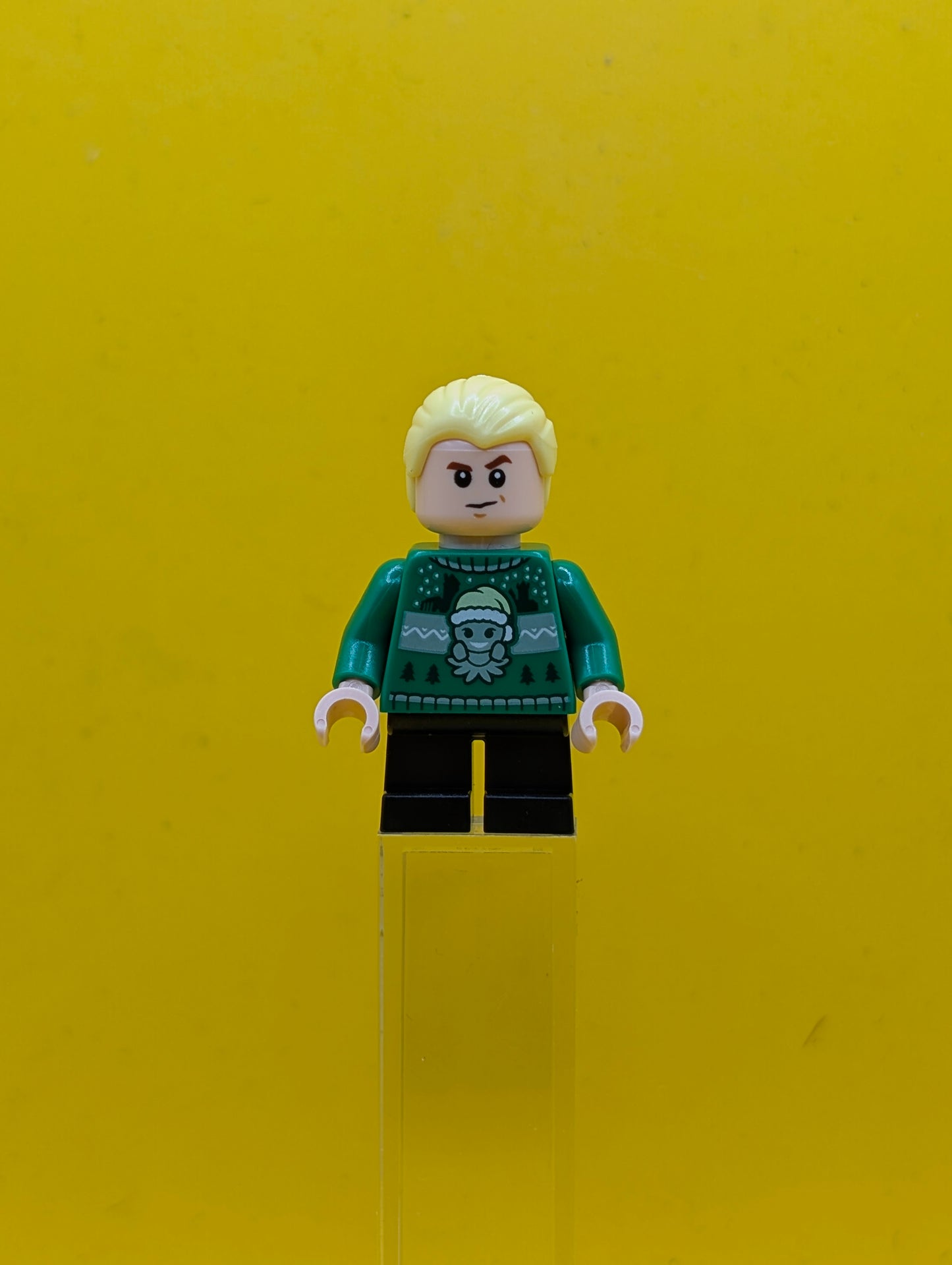 Draco Malfoy cna15 Holiday Sweater Harry Potter Holiday Lego Minifigure