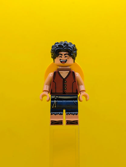 Monkey D. Luffy op007 Red Shirt One Piece Lego Minifigure