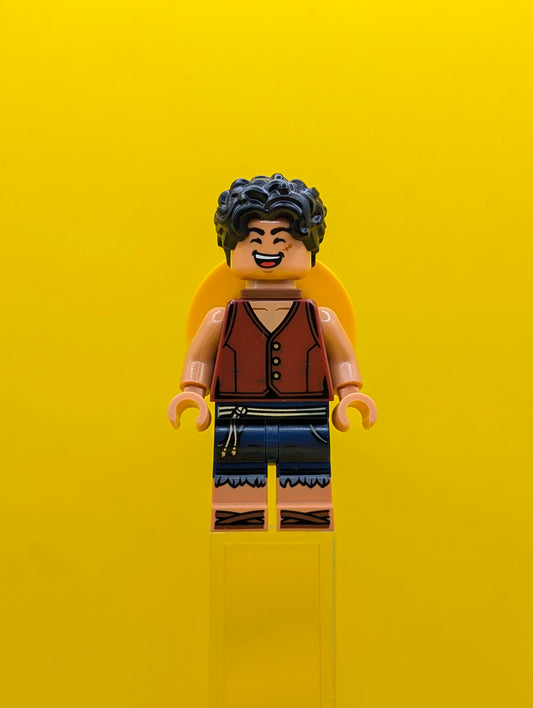 Monkey D. Luffy op007 Red Shirt One Piece Lego Minifigure