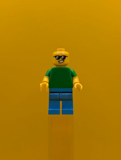 Banana Guy col16-15 Series 16 (Complete Set with Stand and Accessories) Lego Minifigure