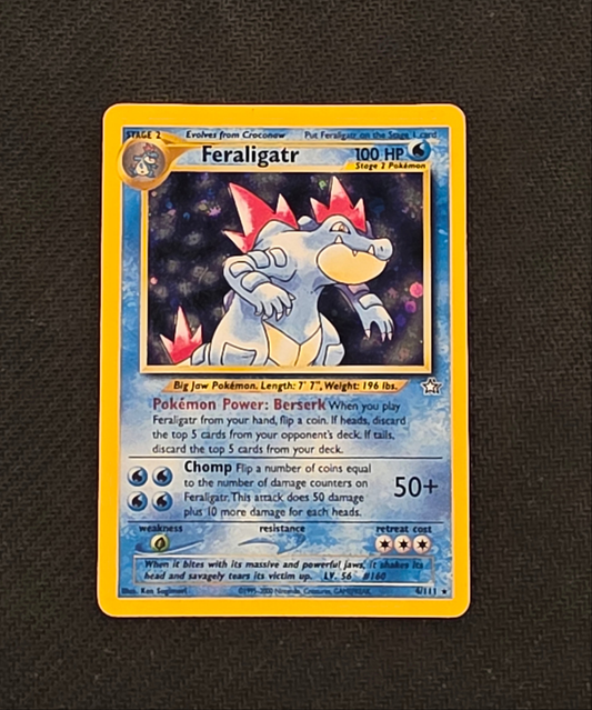 Feraligatr #4/111 Neo Genesis