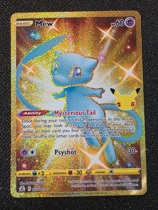 #025/025** Mew (Secret) Celebrations
