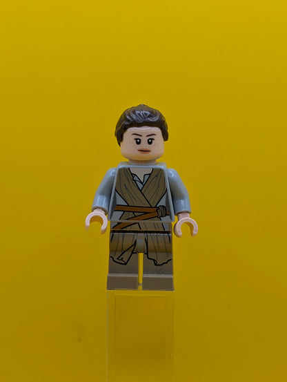 Rey sw0677 Dark Tan Tied Robe Star Wars Minifigure Lego