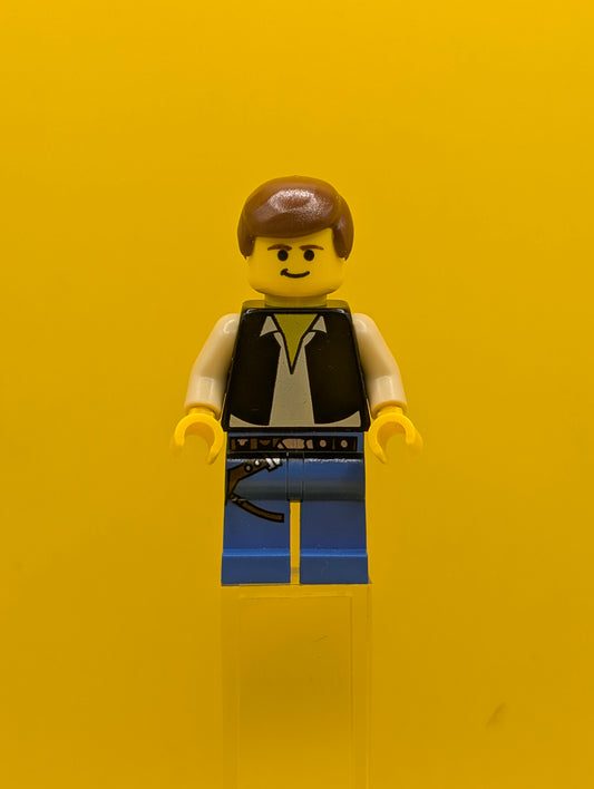 Han Solo sw1032 Blue Legs (20th Anniversary Torso) Star Wars Lego Minifigure