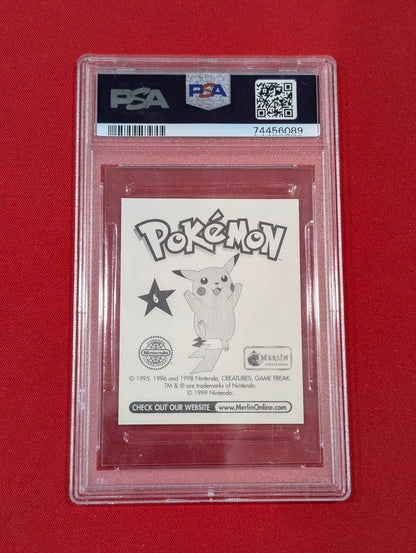 Charizard Sticker #6 PSA 8