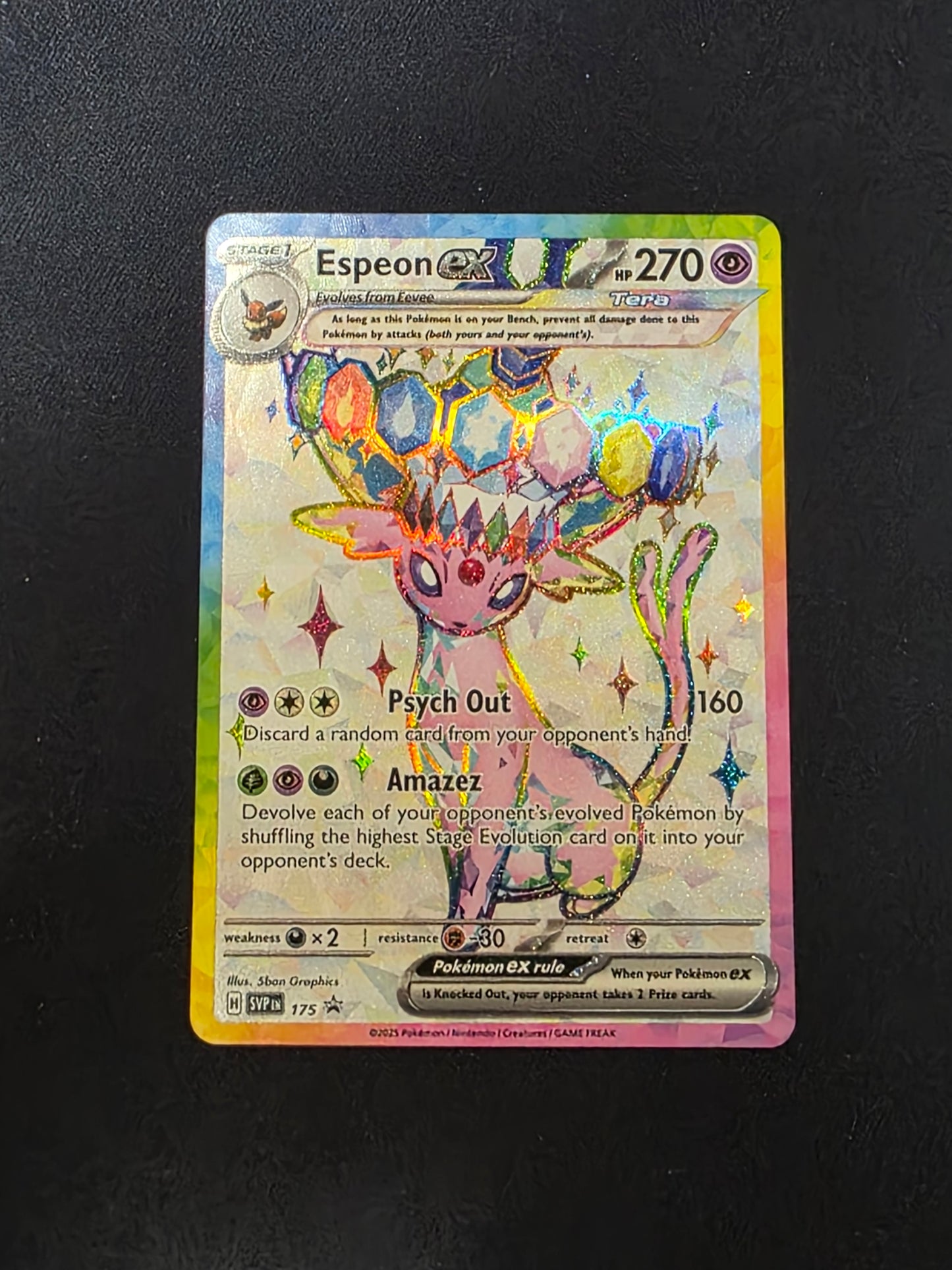 Espeon Ex #175 Promo
