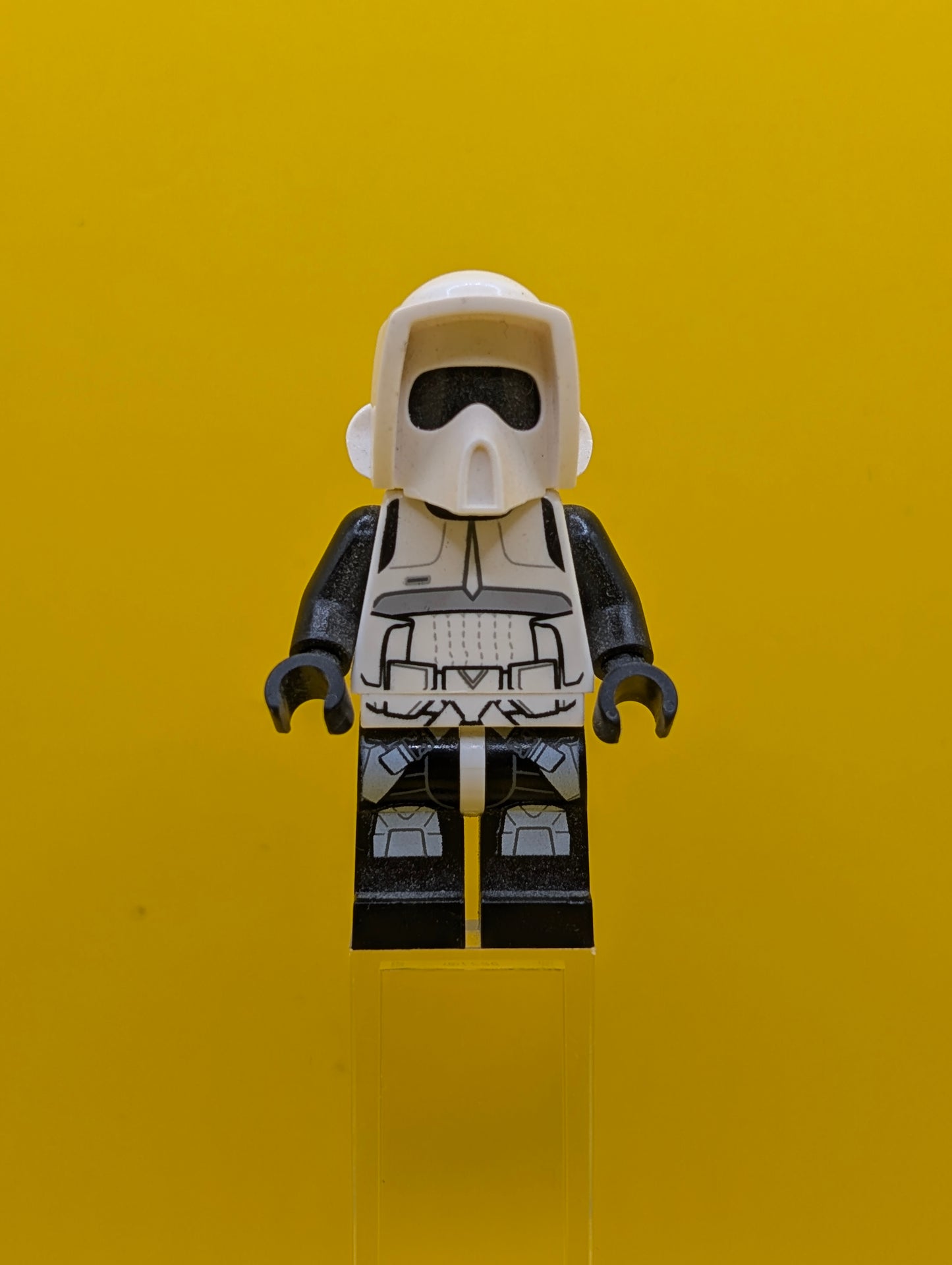 Imperial Scout Trooper sw0505 Printed Black Head and Legs Star Wars Lego Minifigure