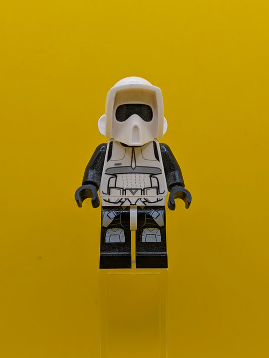 Imperial Scout Trooper sw0505 Printed Black Head and Legs Star Wars Lego Minifigure
