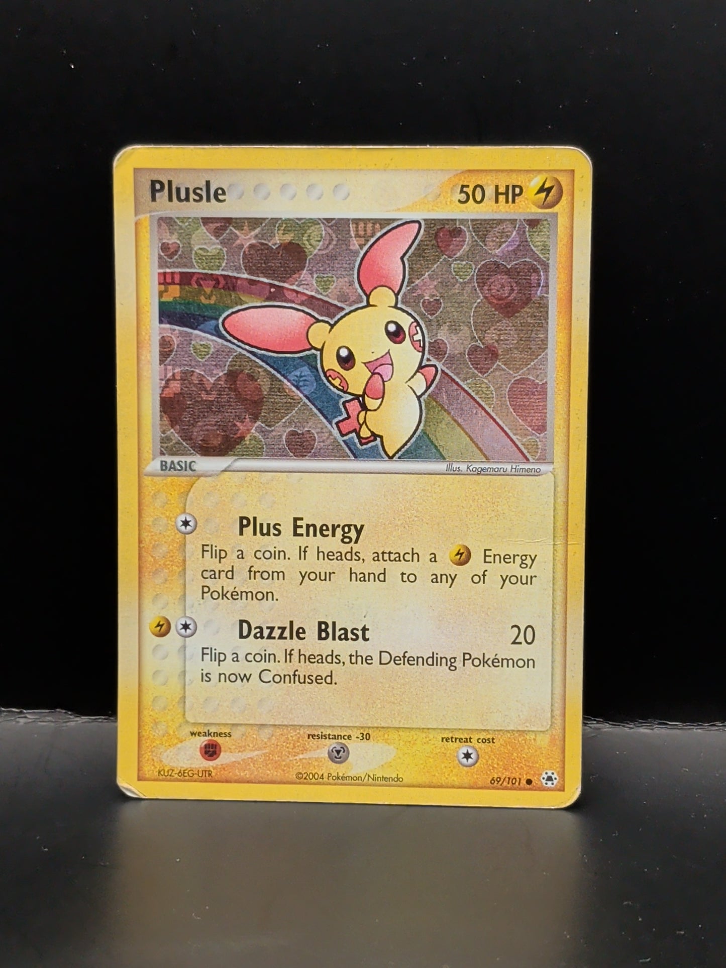Plusle (Reverse Holo) #69/101 - EX Hidden Legends