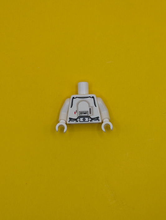 Torso SW Armor Snowtrooper Pattern / White Arms / White Hands 973pb0271c01 Lego