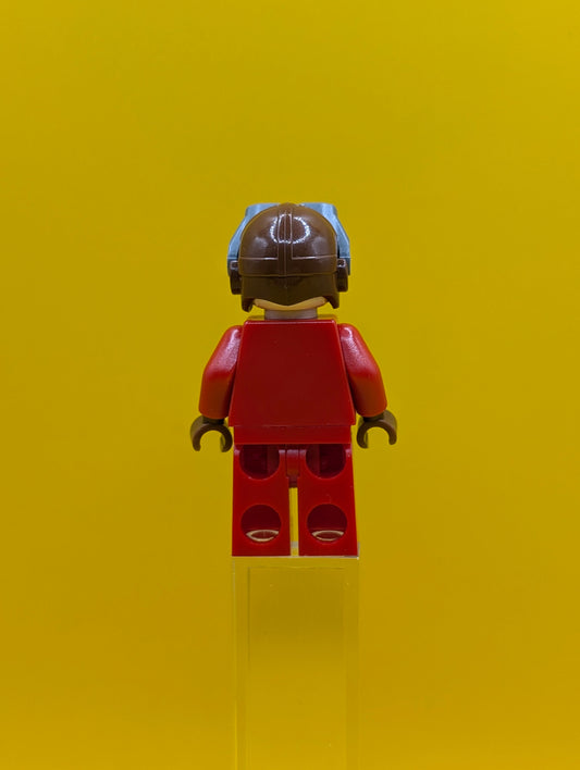 Naboo Fighter Pilot sw0340 Red Jumpsuit Star Wars Minifigure Lego