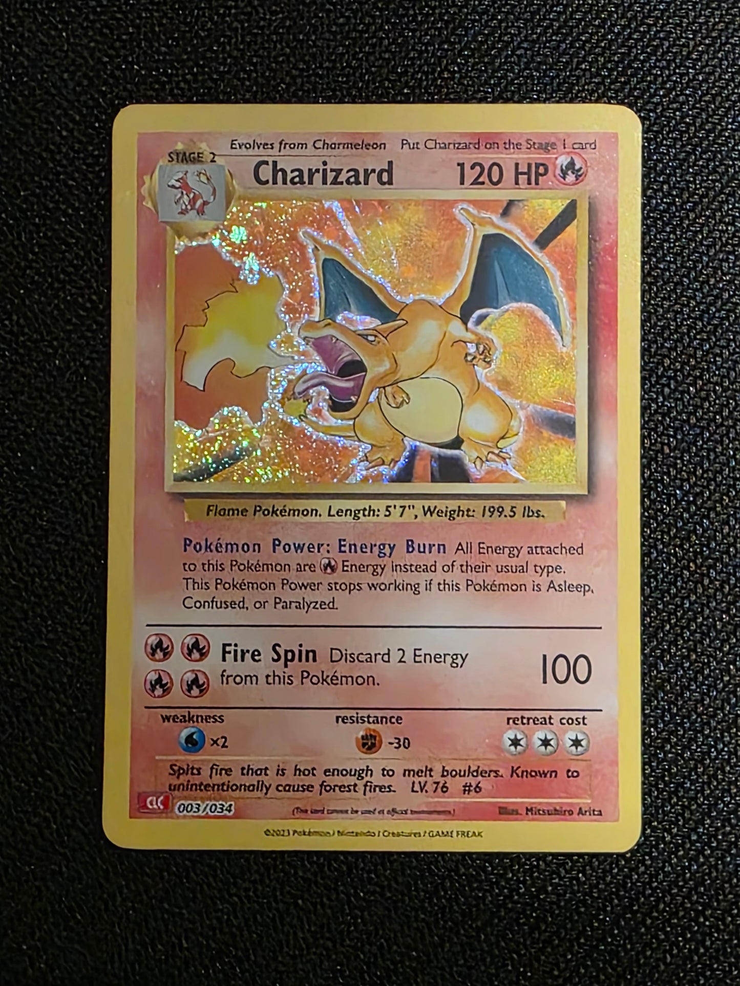 Charizard #003/034Classic Collection