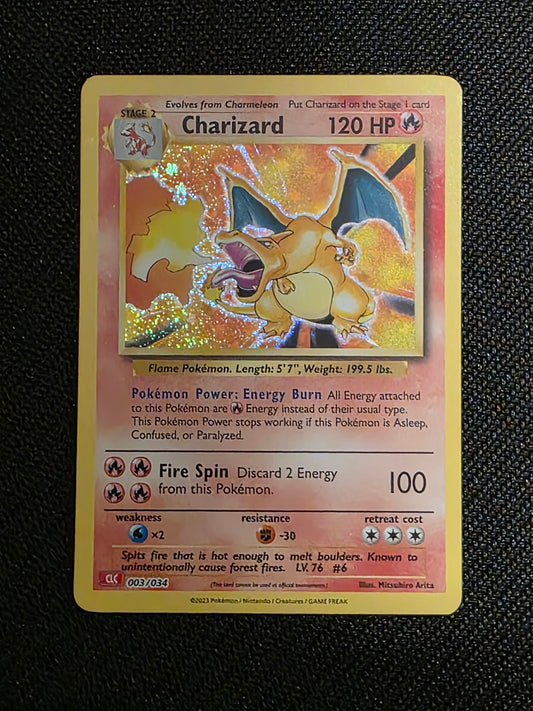 Charizard #003/034Classic Collection