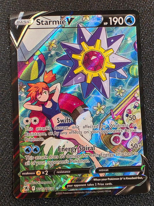 #TG13/TG30 Starmie V SWSH10: Astral Radiance Trainer Gallery