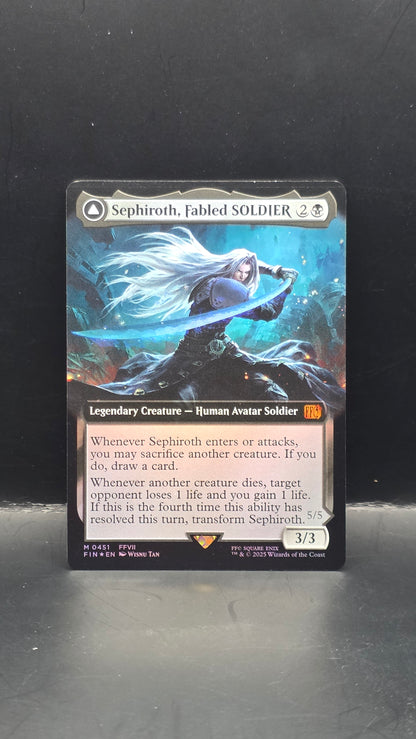 Sephiroth, Fabled SOLDIER (Extended art) (Foil)