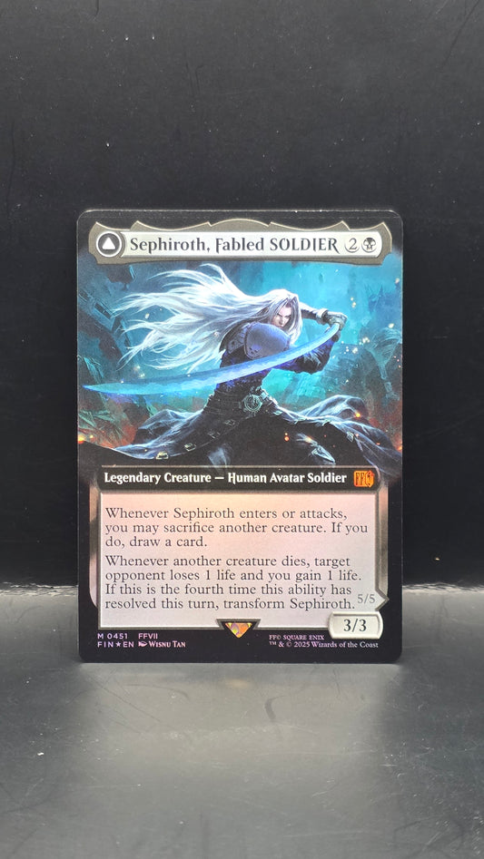 Sephiroth, Fabled SOLDIER (Extended art) (Foil)