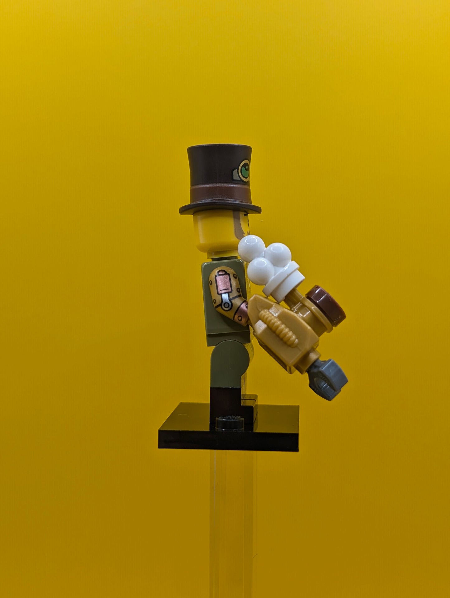 Steampunk Inventor col27-12 Series 27 (complete Set with Stand and Accessories) CMF Minifigure Lego