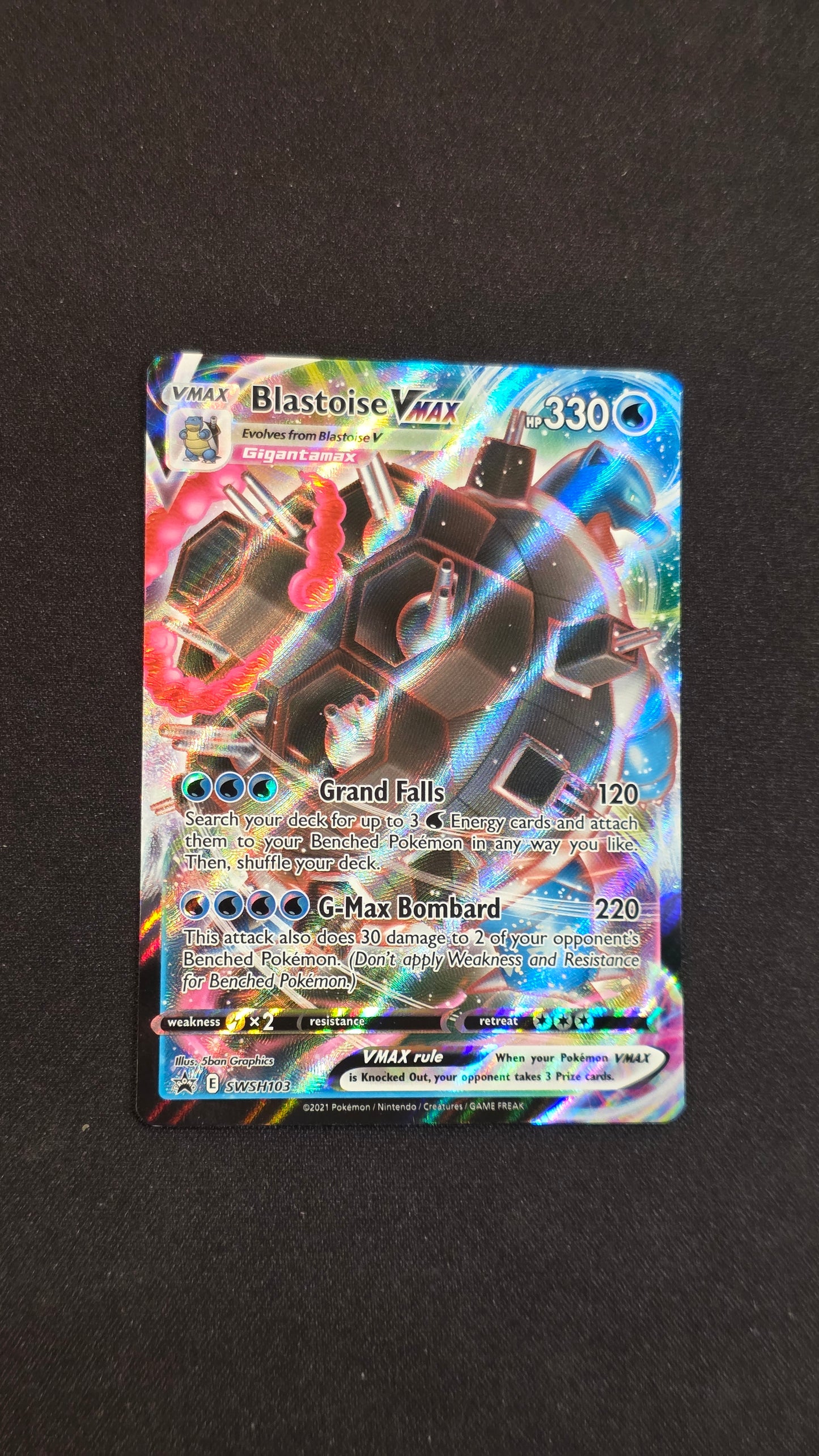 Blastoise Vmax #SWSH103 -Sword & Shield Promo