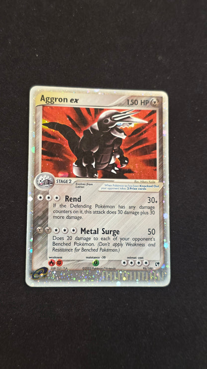 Aggron ex #95/100 -EX Sandstorm