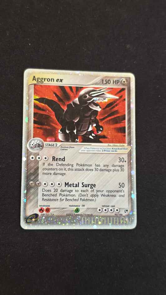 Aggron ex #95/100 -EX Sandstorm