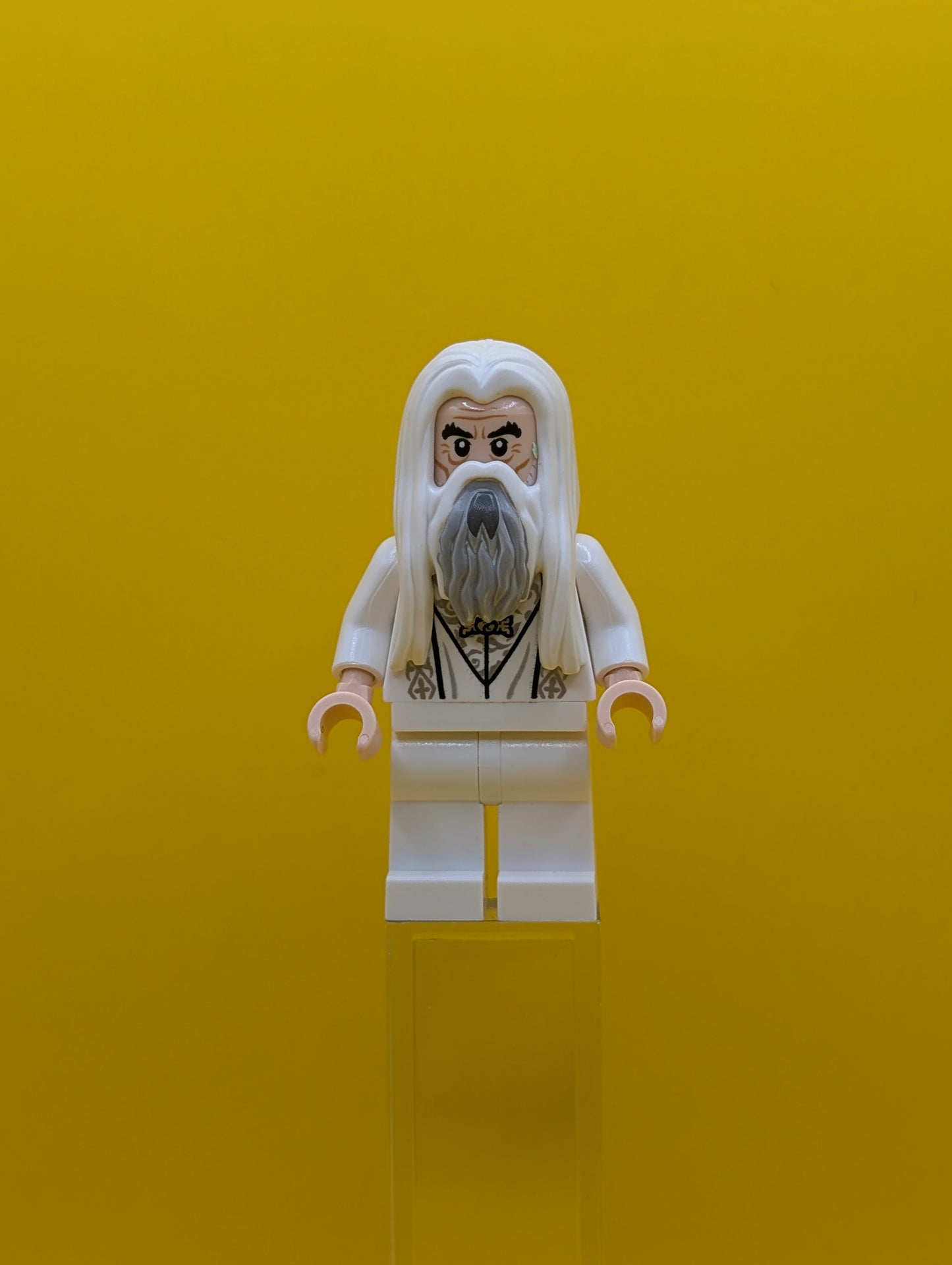 Saruman lor058 Lord of The Rings Lego Minifigure (No Cape)