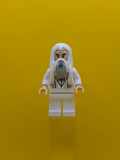 Saruman lor058 Lord of The Rings Lego Minifigure (No Cape)