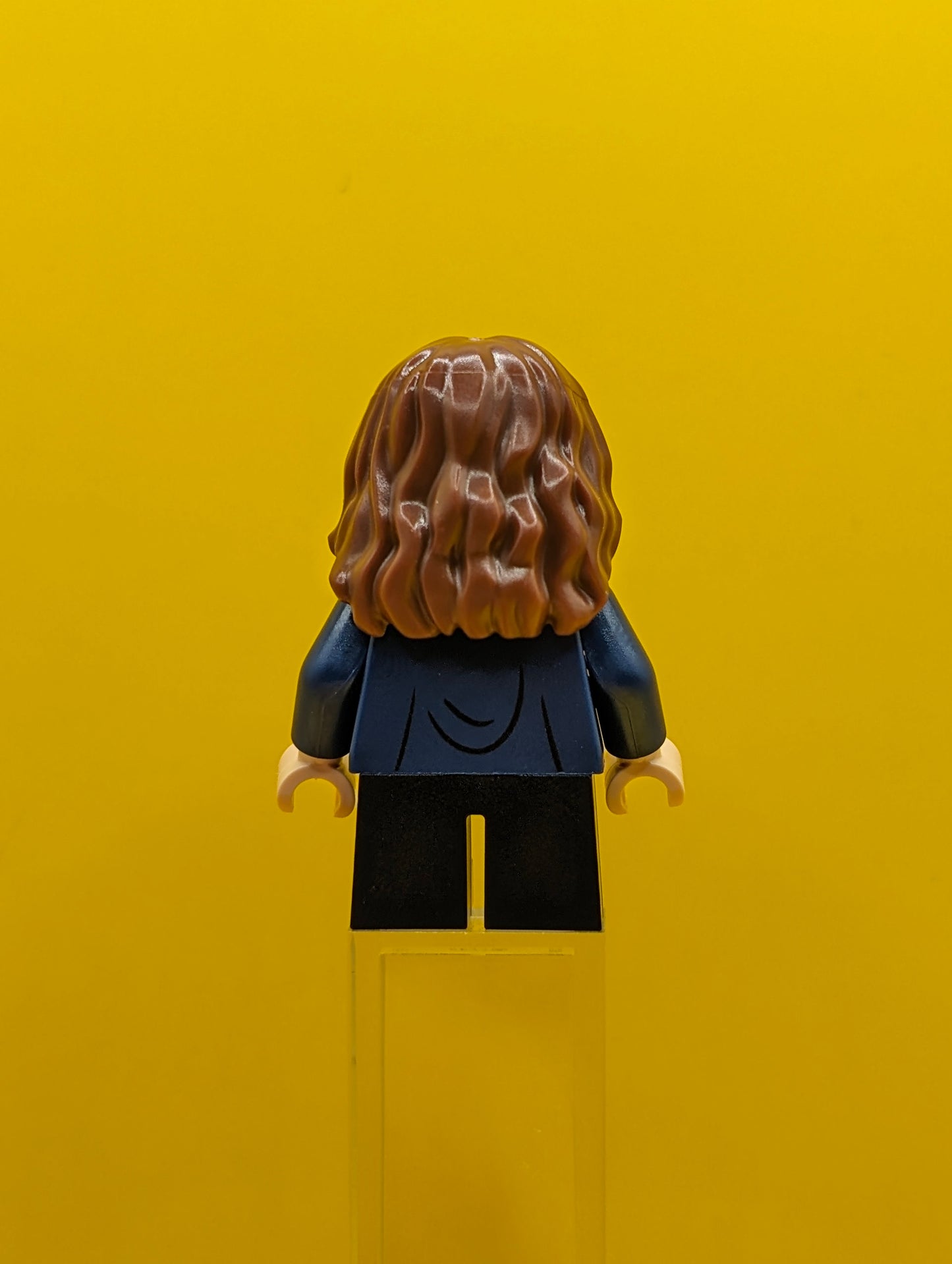 Hermione Granger hp476 Dark Blue Cardigan, Black Short Legs Minifigure Lego