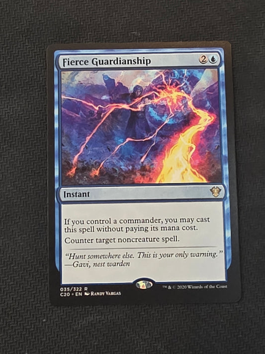#035/322 Fierce Guardianship 2020 Commander