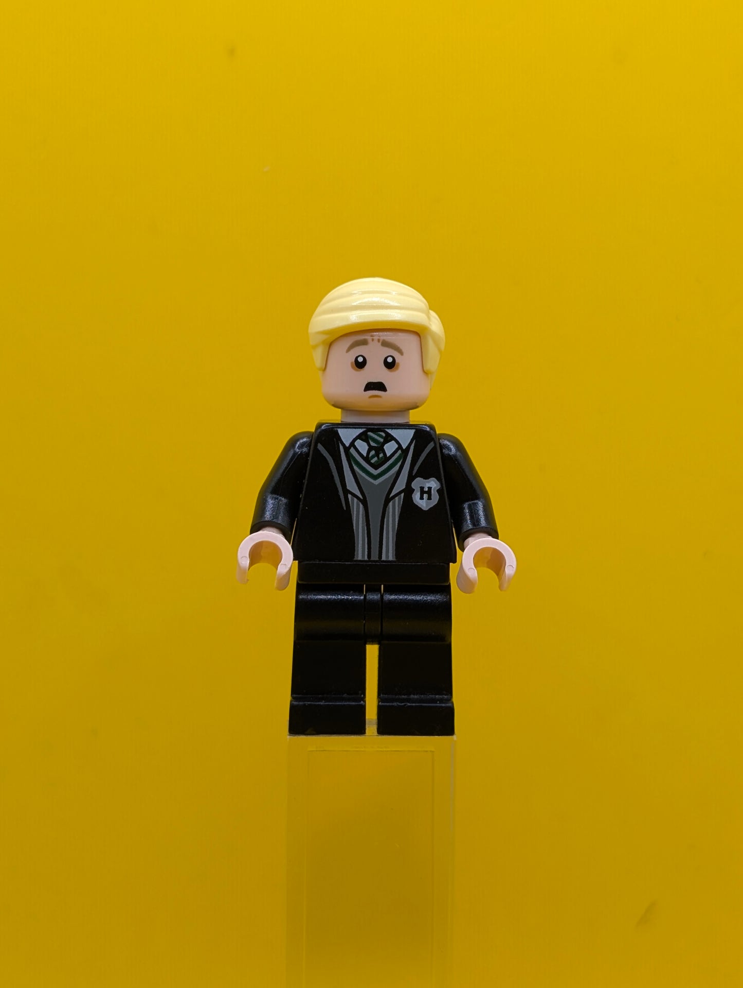 Draco Malfoy hp399 Black Slytherin Robe and Legs Harry Potter Lego Minifigure