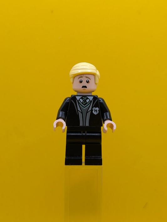 Draco Malfoy hp399 Black Slytherin Robe and Legs Harry Potter Lego Minifigure