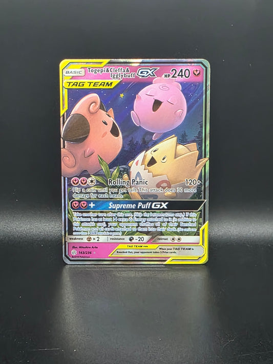 Togepi & Cleffa & Igglybuff GX #143/236 Cosmic Eclipse