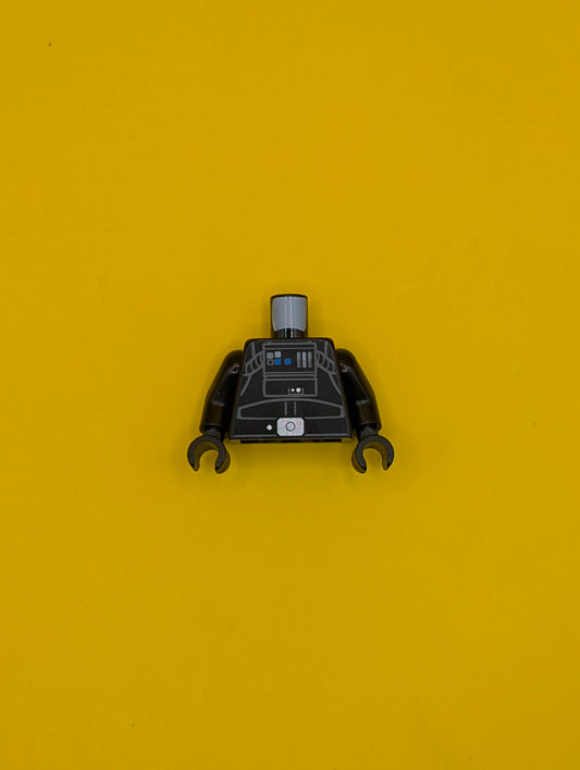 Torso SW TIE Pilot, Detailed with Back Printing Pattern (Rebels Cartoon Style) / Black Arms / Black Hands 973pb1880c01 Lego