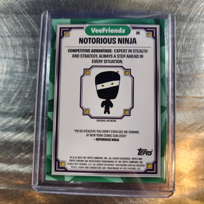 2025 Notorious Ninja Gold Chrome VeeFriends /50