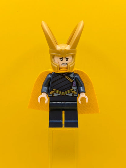 Loki sh0411 Dark Blue Outfit Marvel Lego Minifigure