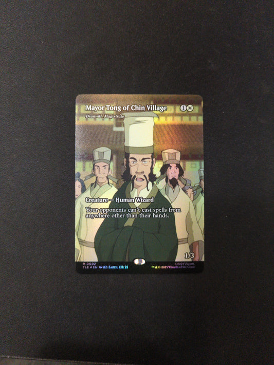 Mayor tong of chin village (Drannith Magistrate)(foil)