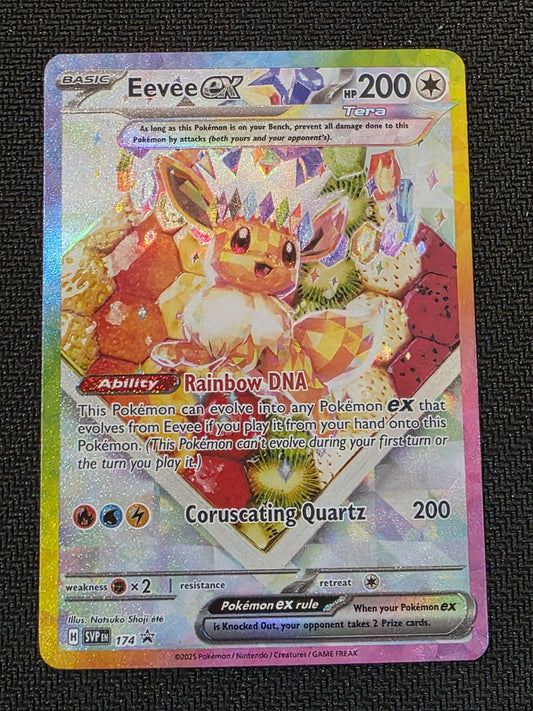 #174*** Eevee Ex Prismatic Promo
