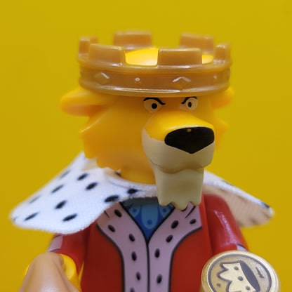 Prince John coldis100-15 Disney 100 CMF Minifigure Lego (Complete Set, with stand and accessories)