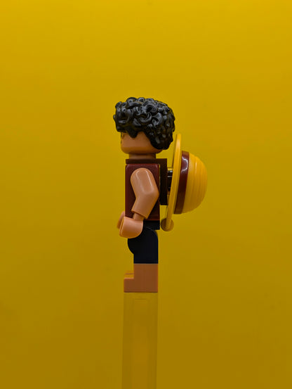 Monkey D. Luffy op007 Red Shirt One Piece Lego Minifigure